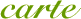 carte