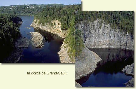 la gorge de Grand -Sault