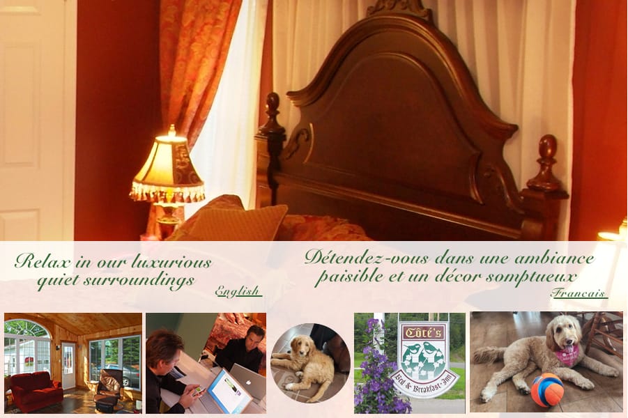 Cote Bed & Breakfast, Grand Falls NB Canada